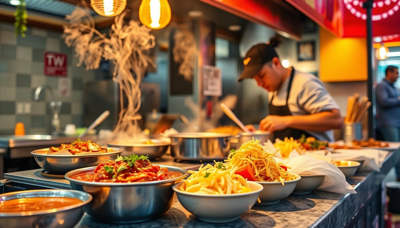 Home cook preparing ingredients in the kitchen